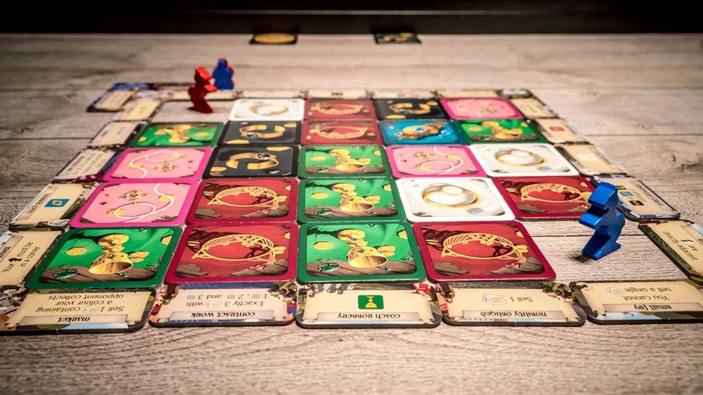 Losetas extendidas y legibles, con su dibujo y su numero.